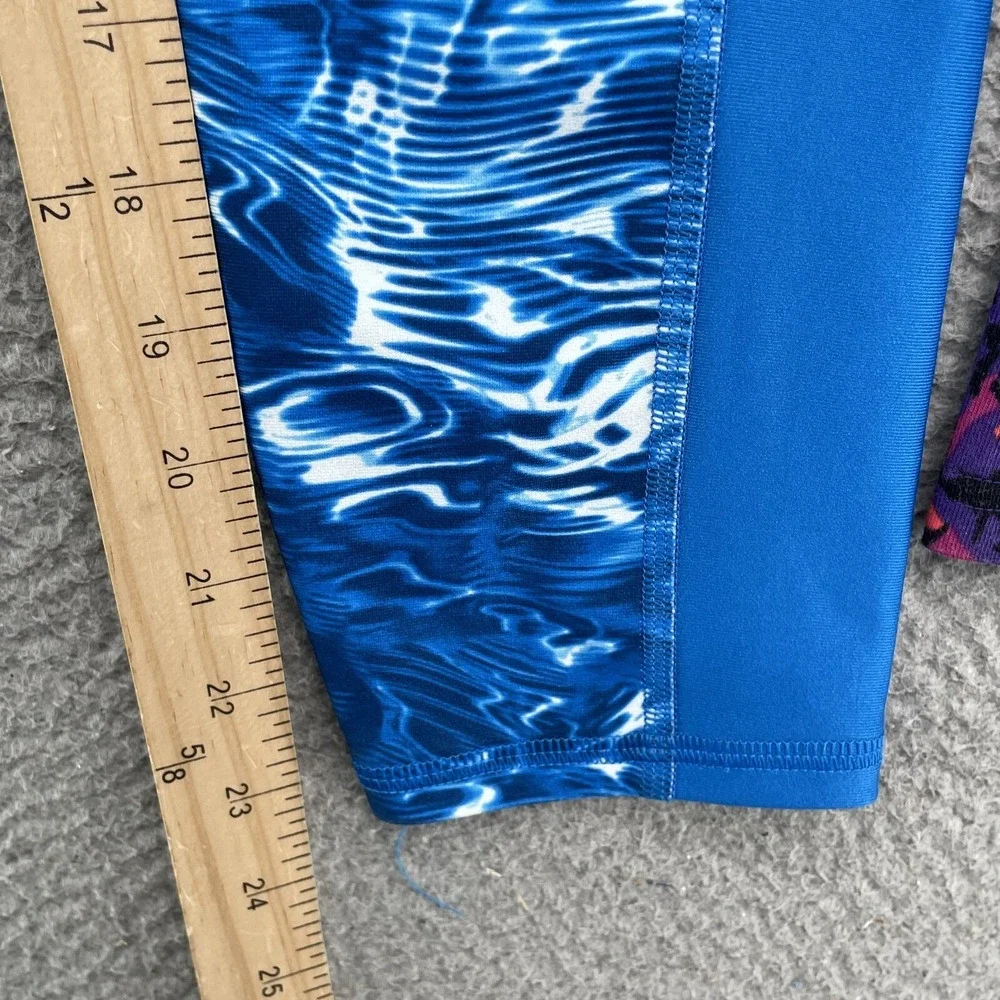 Nike Under Armour Leggings Lot 2 Womens Medium Yoga Pants Running Training Sport